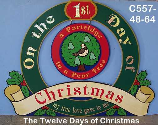 C557Twelve Days of Christmas<br>13 piece set
